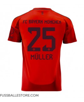 Günstige Bayern Munich Thomas Muller #25 Heimtrikot 2024-25 Kurzarm